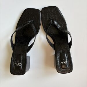 Zara Black Women's Sandals